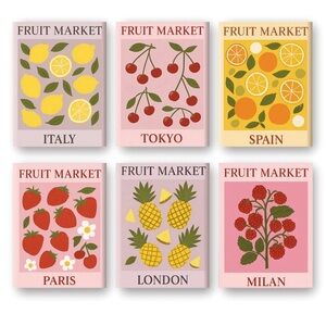 Paint by number by number art Canvas kit 6 canvases paints brushes Art Therapy